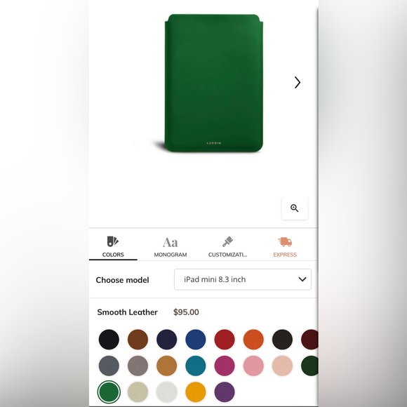 Other - LUCRIN GENEVA Protective Case for iPad mini 6